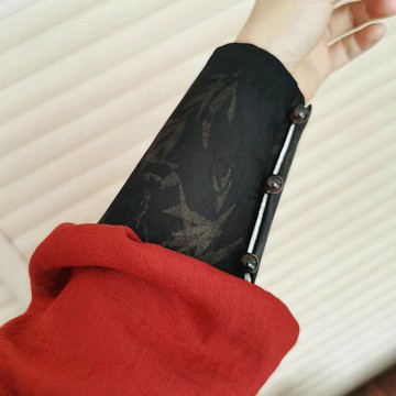 【限時下殺】原創漢服袖套 百搭護腕雙面可用袖箍男女束袖配飾