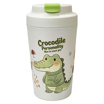AWANA 動物陶瓷咖啡杯  鱷魚  1個  380ml
