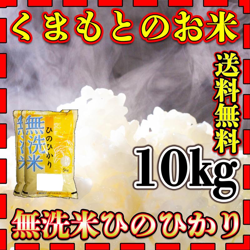 お米 米 10kg 白米 送料無料 無洗米 熊本県産 ひのひかり あすつく 新米 令和5年産 ヒノヒカリ 5kg2個 くまもとのお米 富田商店 とみた商店