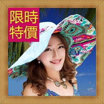 遮陽帽 女帽子-氣質清新百搭女防曬帽56g39【獨家進口】【米蘭精品】
