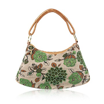 【巴黎精品】現貨+預購 晚宴包手提包-花朵刺繡釘珠手提女包包3色a1fi18