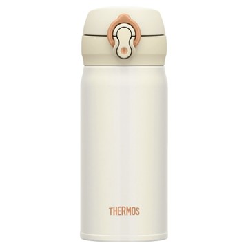 THERMOS 膳魔師 超輕量不銹鋼真空保溫瓶 JNL-352-PRW  珠光白  350ml  1個