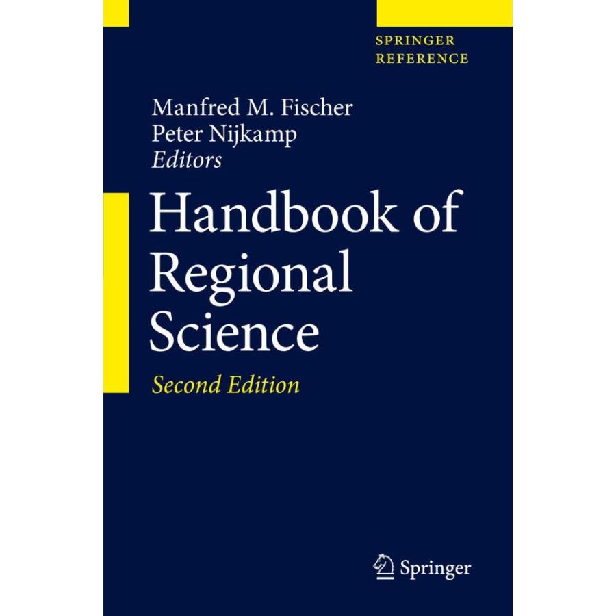 Handbook of Regional Science