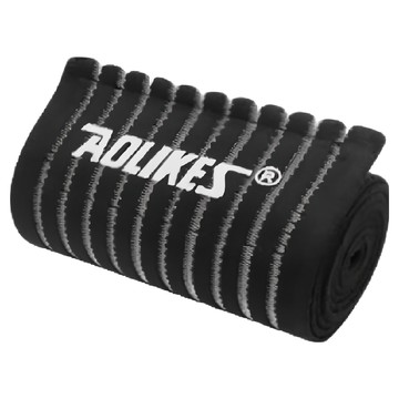 AOLIKES 奧力克斯 纏繞繃帶 單個 180cm  1516  黑色  1個