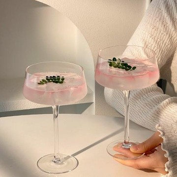 馬天尼杯ins特調高腳杯酒酒杯木村女士果日式水晶塔雞尾酒杯吧杯