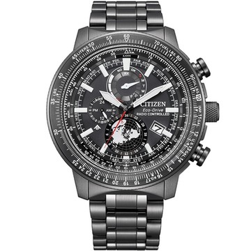 CITIZEN 星辰 PROMASTER 韋禮安配帶光動能電波飛行錶世界時區BY3005-56G 附提袋