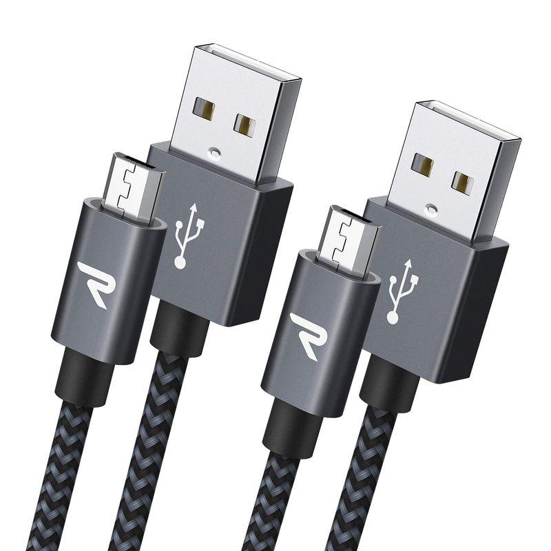 RAMPOW usb c ケーブル1m 黒typec ケーブル 急速充電 QuickCharge3.0対応 USB3.1 Gen1規格 iP