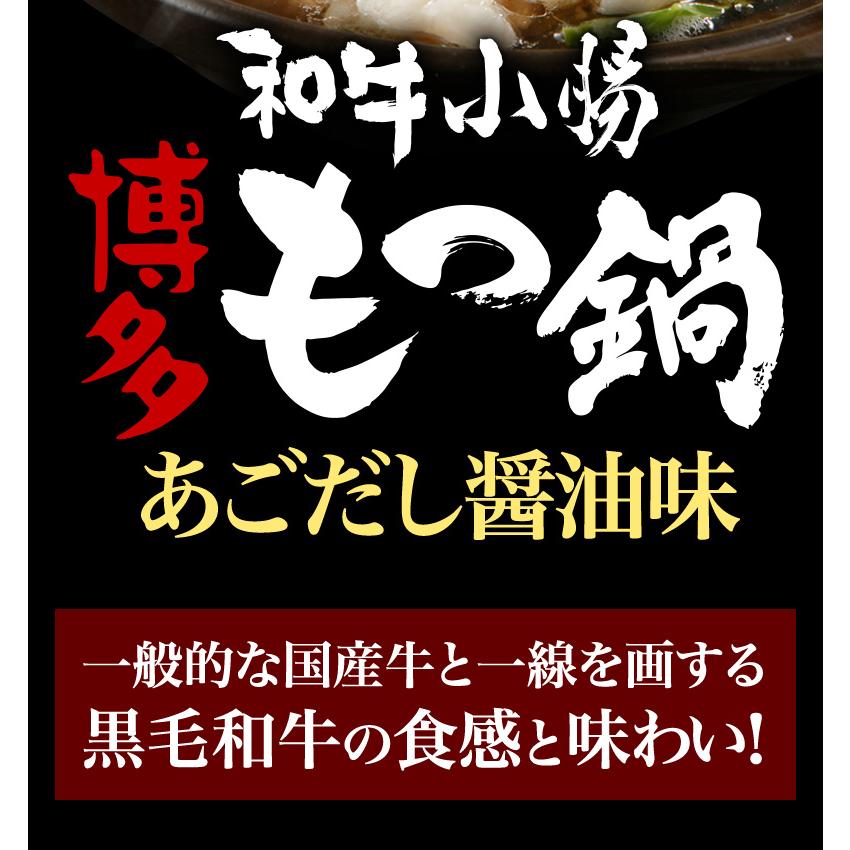 九州産黒毛和牛 もつ鍋お試しセット 1〜2人前 ちゃんぽん麺付き 小腸 コプチャン ホルモン 柚子胡椒 送料無料 グルメ クール