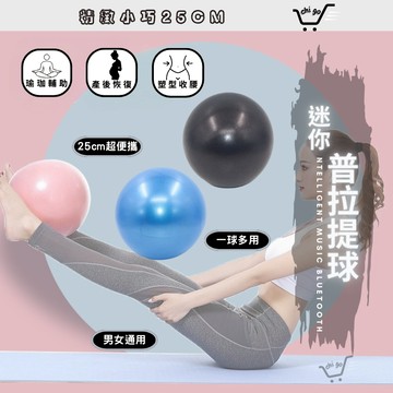 【🔥12小時出貨🔥】迷你瑜珈球 25cm瑜珈小球 普拉提球 皮拉提斯球 翹臀球 韻律球 防爆球 樂齡球 健身球