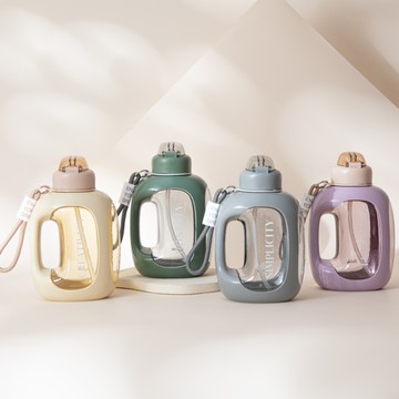 【Oolab】1500ml 關鍵字系列 大容量輕便水壺