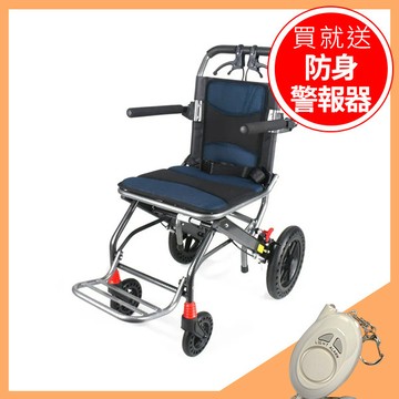【富致康】攜帶型 助行車 手動推車 可收折 FZK-3302 - "富致康" 機械式助行器(未滅菌)【M2CT2013BLU0000】
