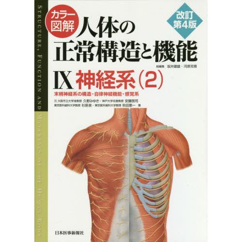 カラー図解 人体の正常構造と機能 神経系 改訂第4版