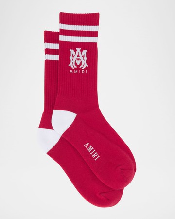 Men's MA Stripe Crew Socks
