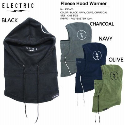 エレクトリック ELECTRIC フードウォーマー グローブ メジャー DRT エレクトリック ELECTRIC FLEECE HOOD WARMER フリース フード