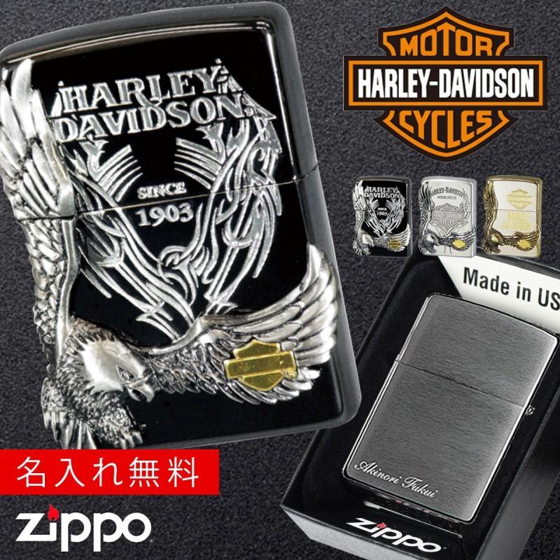 Harley-Davidson ハーレーダビッドソン 金 zippo ジッポ - タバコグッズ
