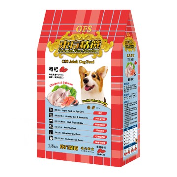 Oriental Fine Selection 東方精選 成犬狗食 雞鮭枸杞 全犬種適用  1.8kg  1袋