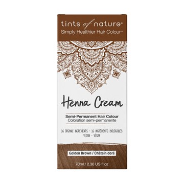 Tints of Nature Henna Cream Hair Color Golden Blonde 2.46 fl oz