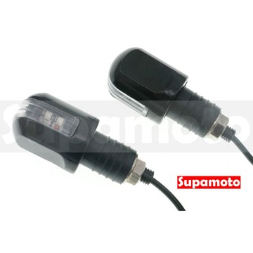-Supamoto- D557 LED 端子燈 方向燈 平衡端子 咖啡 車把燈 通用 改裝 復古 迷你 方向燈 日行燈