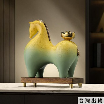 免運費🚀馬上有錢 馬上有錢擺件 馬擺件 招財馬 馬年擺件 馬到成功 馬年禮品 馬上發財 開運招財  開業送禮🔥GBH