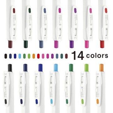 【STU】ZEBRA SARASA R 新色JJ29 0.4 / 0.5 JJ29-R1 JJS29-R1 濃墨鋼珠筆