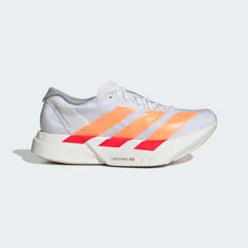 Adidas 愛迪達 Adizero Adios Pro 4 [JR7087] 女 慢跑鞋 支撐 緩震 競速 白橘 輕量