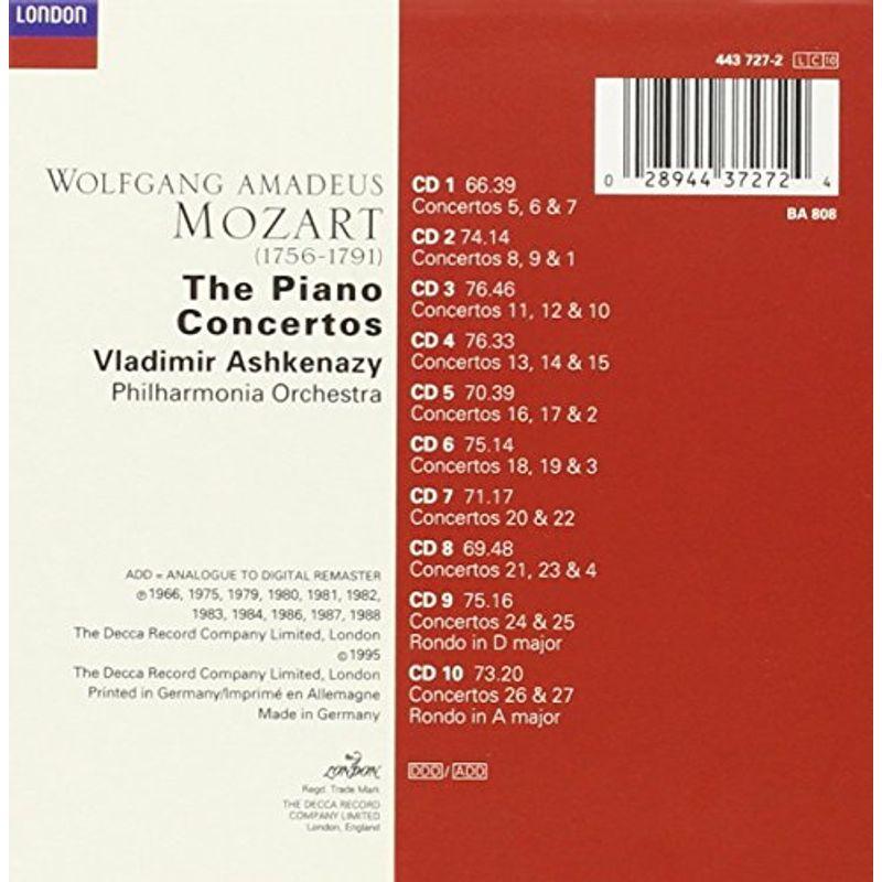 Mozart The Piano Concertos