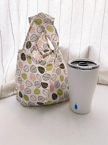 hairmo防水環保早餐午餐袋/飲料袋-彩葉