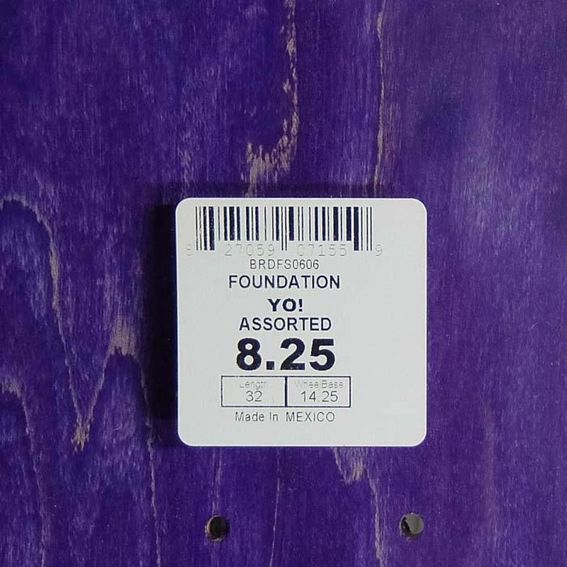 FOUNDATION Yo! 8.25インチ デッキ foundation21fa2.jpg
