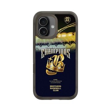 iPhone 17 AirX 本質黑 - 職棒-中信兄弟 Brothers - 2022中信兄弟總冠軍紀念款-鋼鐵藍