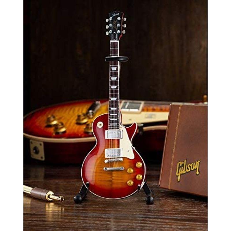 楽器 ミニチュア ギター ギブソン 1959 Les Paul Standard Cherry Sunburst AXE HEAVEN Gibso