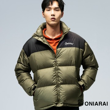 【狂歡倒數↘$2990】炫彩反光印羽絨外套 - BLUE WAY 鬼洗い