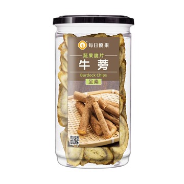 罐裝牛蒡脆片150公克【每日優果】
