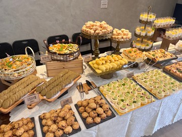 開幕餐會、點心