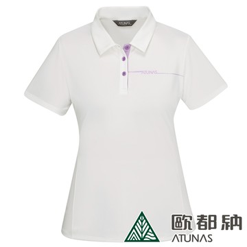 【專屬款】女款排汗透氣短袖POLO衫(A8PS2329W白/吸溼排汗/快乾)