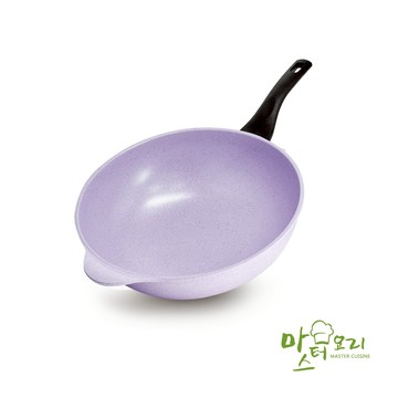 【MASTER CUISINE】 芋見歐蕾紫鈦陶瓷深炒鍋32cm