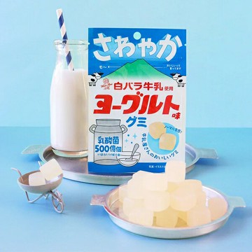 【江戶物語】  Idea Package 優格風味牛奶軟糖 40g QQ糖 大山乳業 乳酸菌 白玫瑰牛乳 日本原裝進口