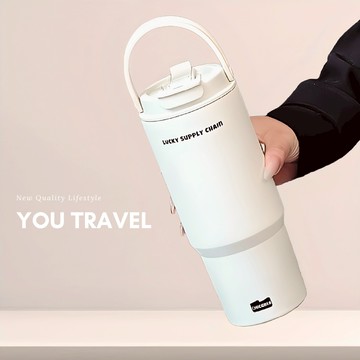 [🔥手提雙飲冰霸杯]隔日到貨 冰霸杯 保溫杯 吸管杯 冰壩杯 手把冰霸杯 手提冰霸杯