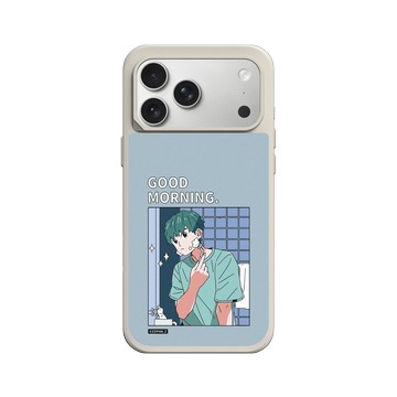 iPhone 17 Pro Max SolidX 貝殼灰 - 子凡 Zzifan_z - 早安男孩