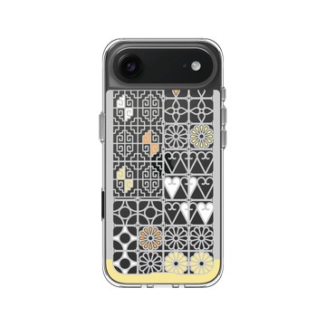 iPhone Air Clear Case（相機按鈕） 透明 - 老屋顏 Old House Face - 台灣經典鐵窗花 - 南