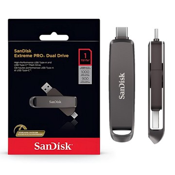 SANDISK Extreme PRO Dual Drive 1TB Type-C OTG 隨身碟 廠商直送
