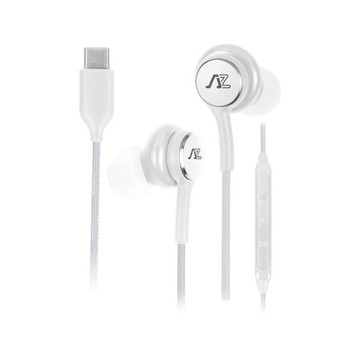 INTOPIC 廣鼎 JAZZ C121 Type-C線控入耳式耳機/白