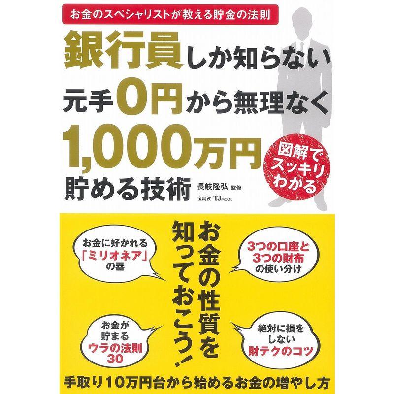 銀行員しか知らない 元手0円から無理なく1,000万円貯める技術 (TJMOOK)