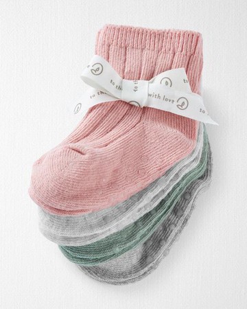 Baby 4-Pack No-Slip Socks
