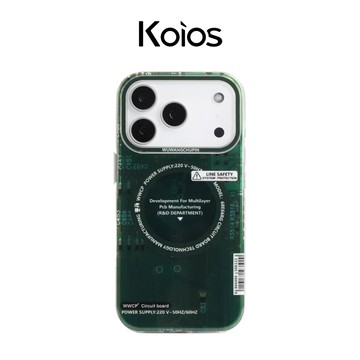 【Koios】iPhone｜鐳射透視電路板磁吸手機殼 17 16 15 14 13 Pro Max 保護殼 磁吸