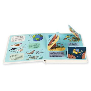 【世一】 翻！圖解百科翻翻書 海洋/職業 (共兩款可選) @科普 知識繪本 遊戲書
