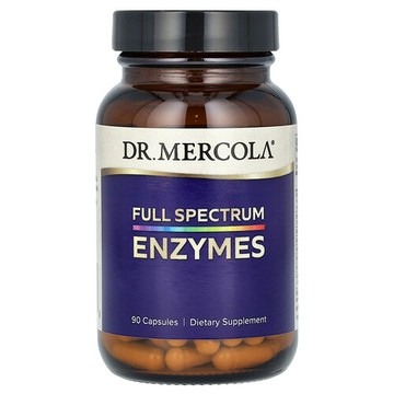 Dr. Mercola, 多面酶，90 粒膠囊