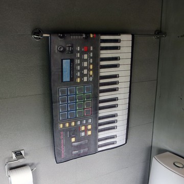 HeadphoneDog鍵盤造型野餐墊/浴巾/披風/沙灘墊