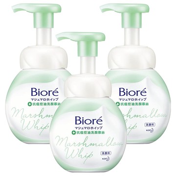 Biore 蜜妮 台灣公司貨 洗顏慕絲 抗痘控油  160ml  3件