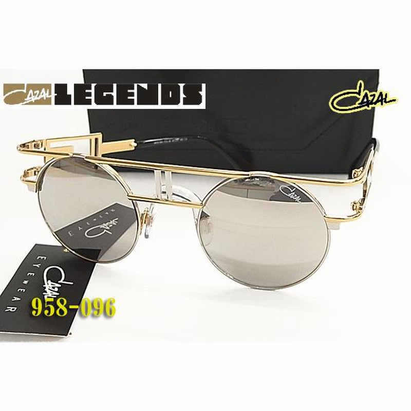 在庫処分セール CAZAL 丸 C096 958 ミラー 958-096 LEGENDS サングラス カザール 小物