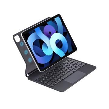 iPadAir110.9妙控鍵盤pro13保護套一體無線藍牙德俄語西班牙適用